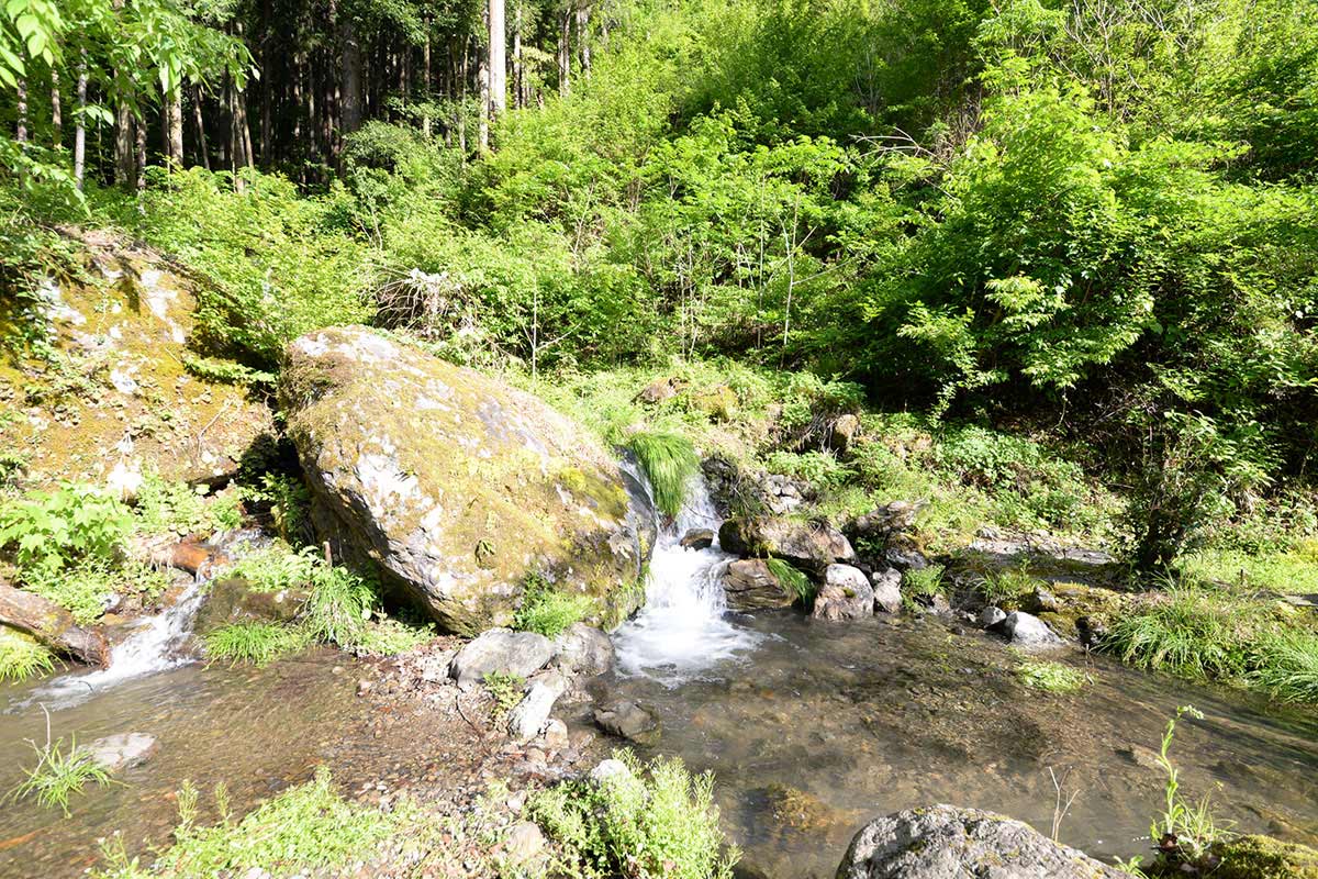 川遊び