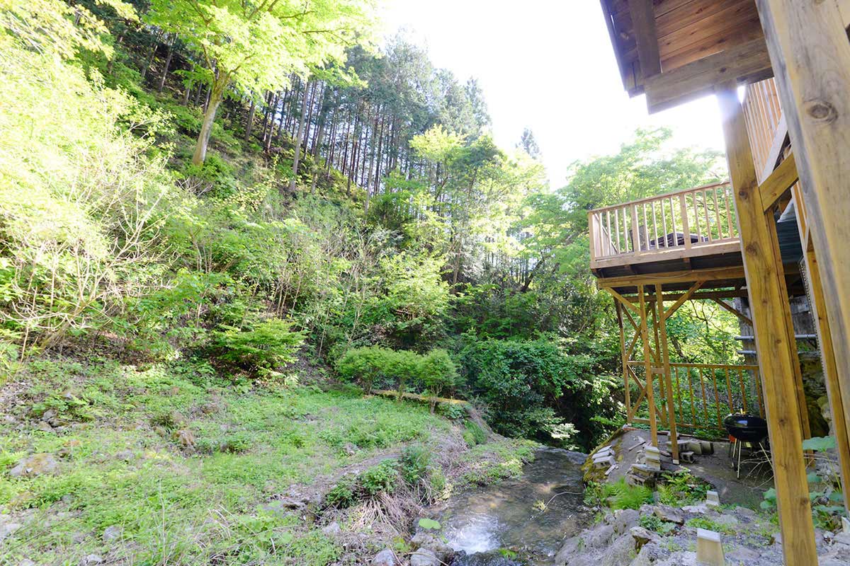 川遊び